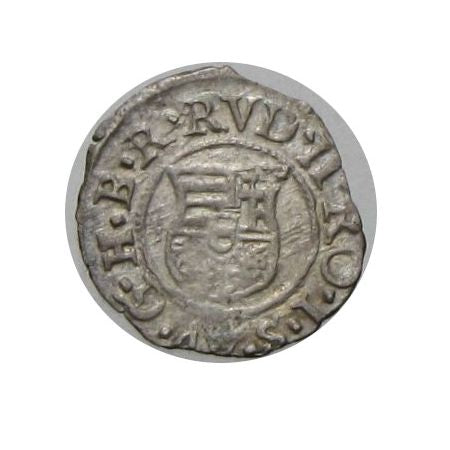 Rudolf 1587 KB denár