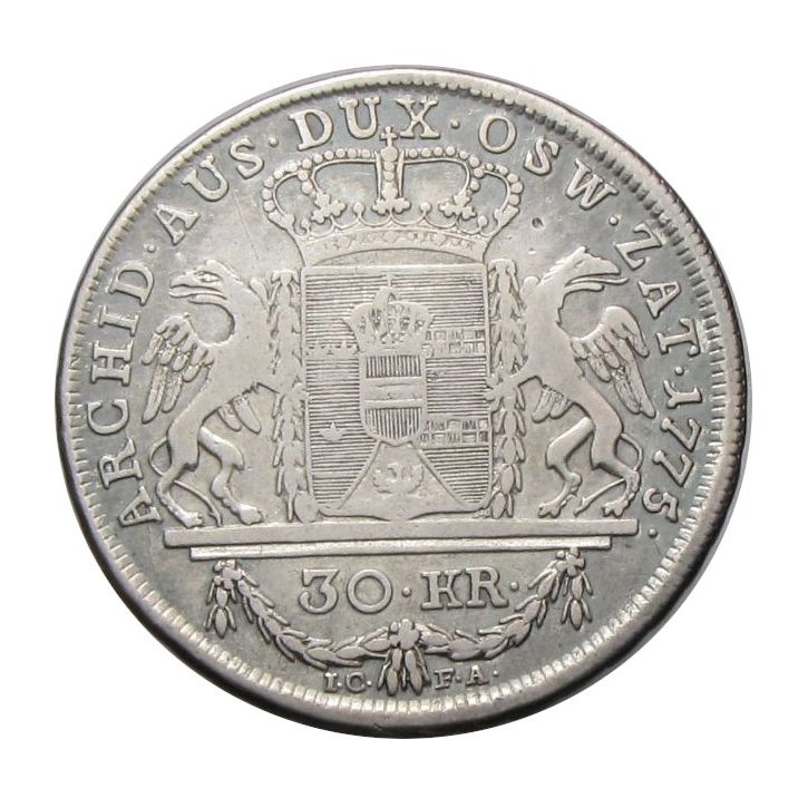 Mária Terézia 1775 IC-FA 30 krajcár