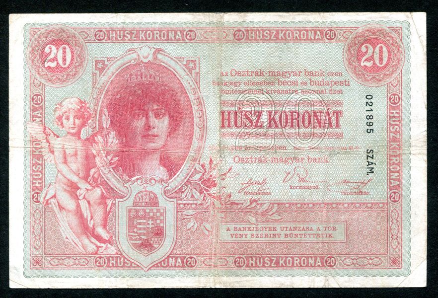 1900 20 Korona