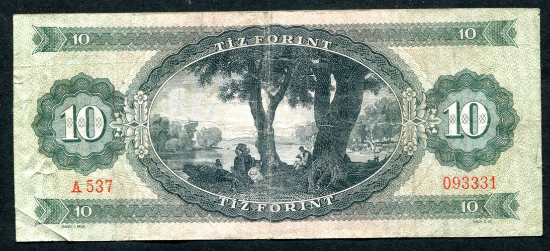 1969 A 10 Forint