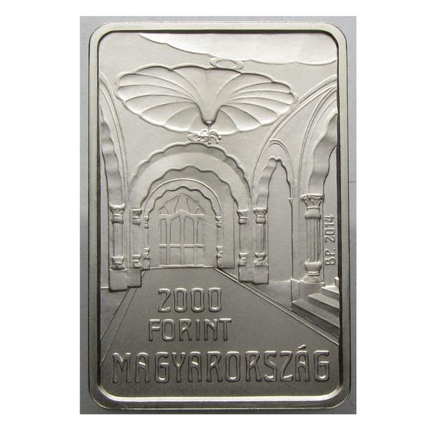 2014 2000 Forint Lechner Ödön BU