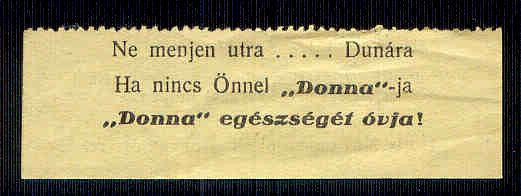 Donna óvszer bón